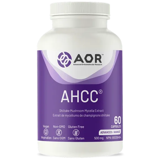 AOR AHCC, 60 Capsules | Unbeatable Prices, Daily Deals | VITASHOP