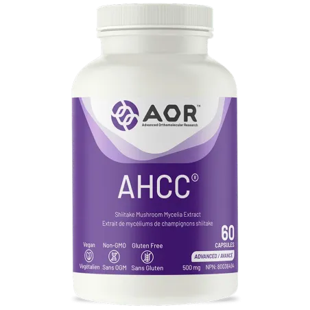 AOR AHCC, 60 Capsules | Unbeatable Prices, Daily Deals | VITASHOP