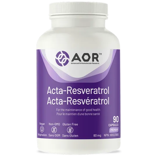 AOR Acta-RESVERATROL, 90 Capsules | Unbeatable Prices, Daily Deals | VITASHOP