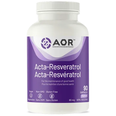 AOR Acta-RESVERATROL, 90 Capsules | Unbeatable Prices, Daily Deals | VITASHOP