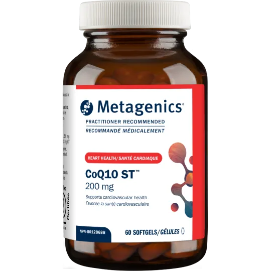 Metagenics CoQ10 ST 200 mg 60 Capsules Molles | Prix imbattables, Offres quotidiennes | VITASHOP