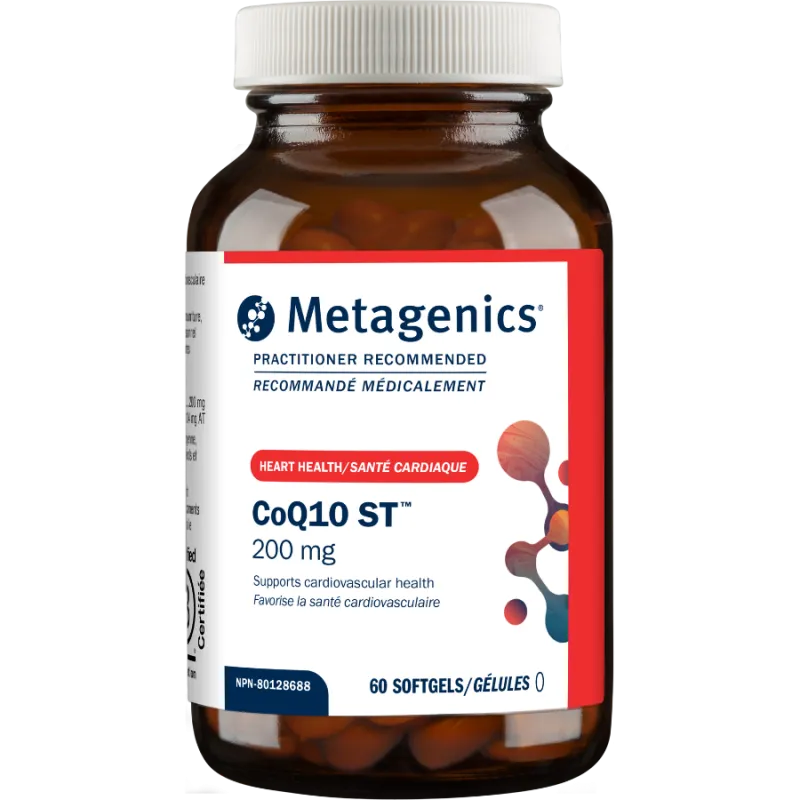 Metagenics CoQ10 ST 200 mg 60 Softgels | Unbeatable Prices, Daily Deals | VITASHOP