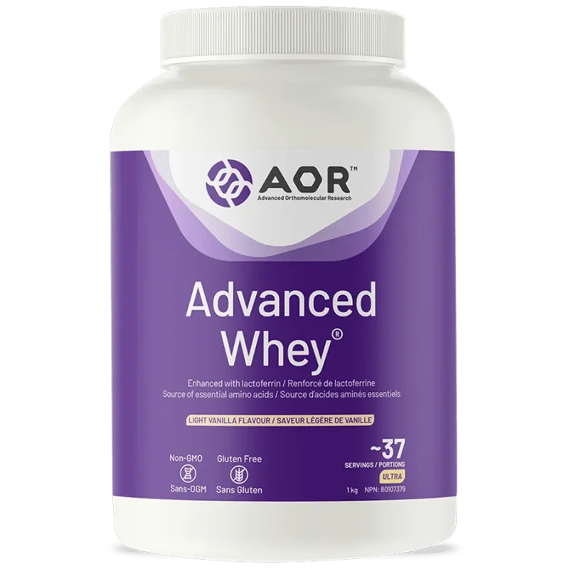 AOR Advanced Whey Vanilla, 1kg | Unbeatable Prices, Daily Deals | VITASHOP