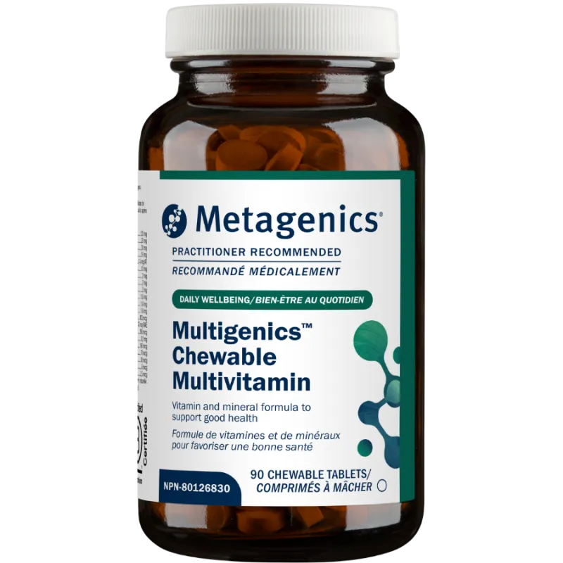 Metagenics Multigenics Chewable Multivitamin 90 Chew Tabs | Unbeatable Prices, Daily Deals | VITASHOP