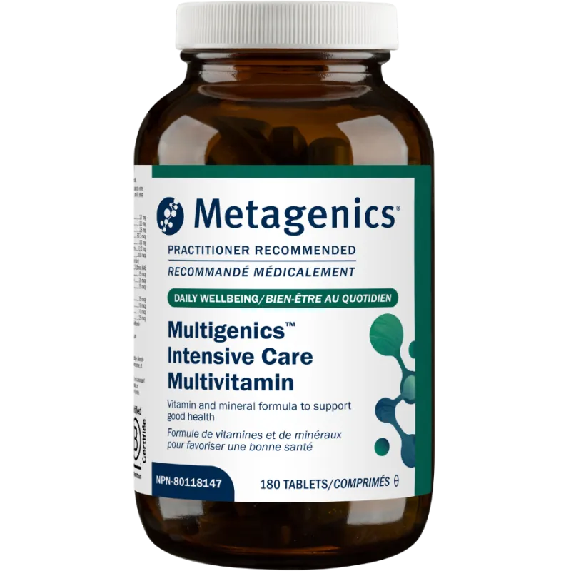 Metagenics Multigenics Intensive Care Multivitamin 180 Tablets | Unbeatable Prices, Daily Deals | VITASHOP