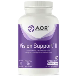 AOR Vision Support II 60 Softgels | 每天不同折扣, 全网最低价格 | 种类齐全的保健品店铺 VITASHOP, 只有你想不到, 没有你买不到 !
