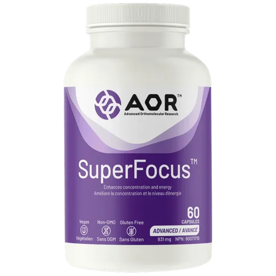 AOR SuperFocus 60 Capsules | Unbeatable Prices, Daily Deals | VITASHOP