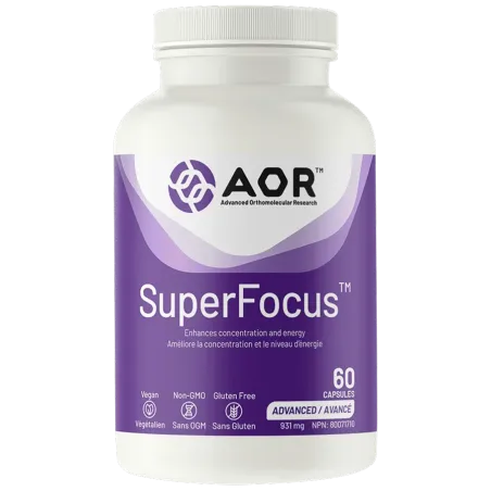 AOR SuperFocus 60 Capsules | Unbeatable Prices, Daily Deals | VITASHOP