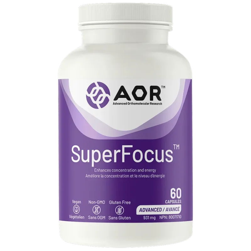 AOR SuperFocus 60 Capsules | Unbeatable Prices, Daily Deals | VITASHOP