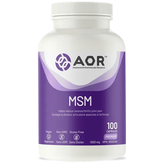 MSM, 100 gélules | Safest & Easiest Shopping Vitamins Online | VITASHOP