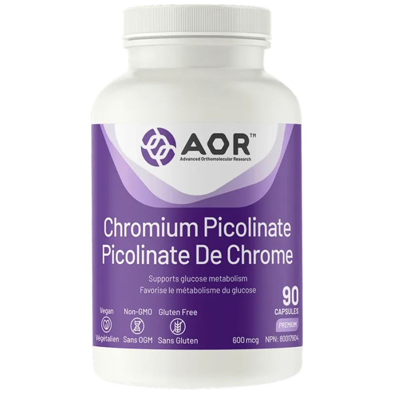 Picolinate de chrome, 90 gélules | Safest & Easiest Shopping Vitamins Online | VITASHOP