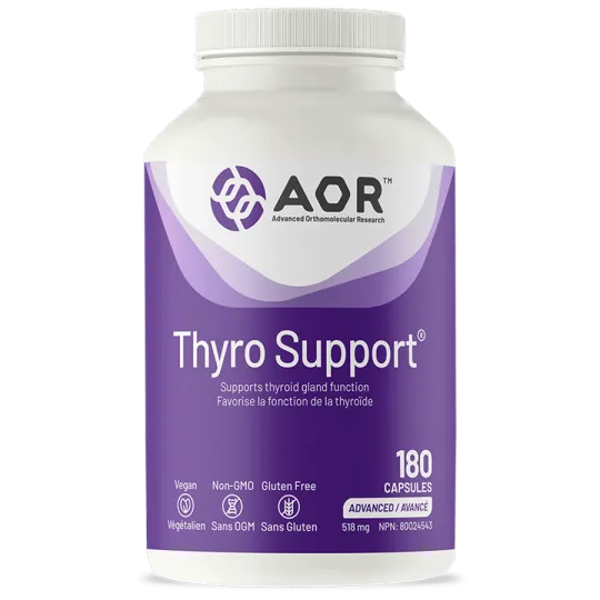AOR Thyro Support 180 Capsules | Unbeatable Prices, Daily Deals | VITASHOP