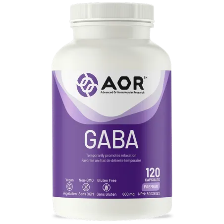 AOR GABA, 120 Capsules | Unbeatable Prices, Daily Deals | VITASHOP