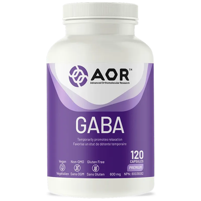 AOR GABA, 120 Capsules | Unbeatable Prices, Daily Deals | VITASHOP