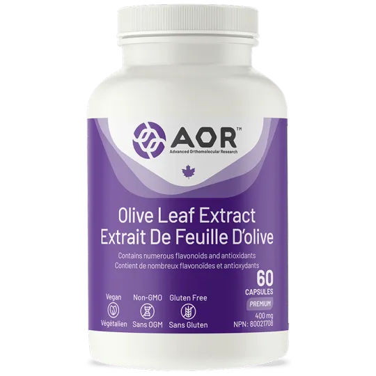 AOR Olive Leaf Extract, 60 Capsules | Unbeatable Prices, Daily Deals | VITASHOP