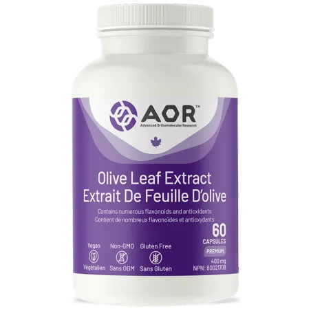 AOR Olive Leaf Extract, 60 Capsules | Unbeatable Prices, Daily Deals | VITASHOP