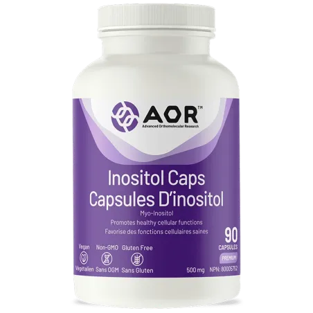 AOR Inositol Caps, 90 Capsules | 每天不同折扣, 全网最低价格 | 种类齐全的保健品店铺 VITASHOP, 只有你想不到, 没有你买不到 !