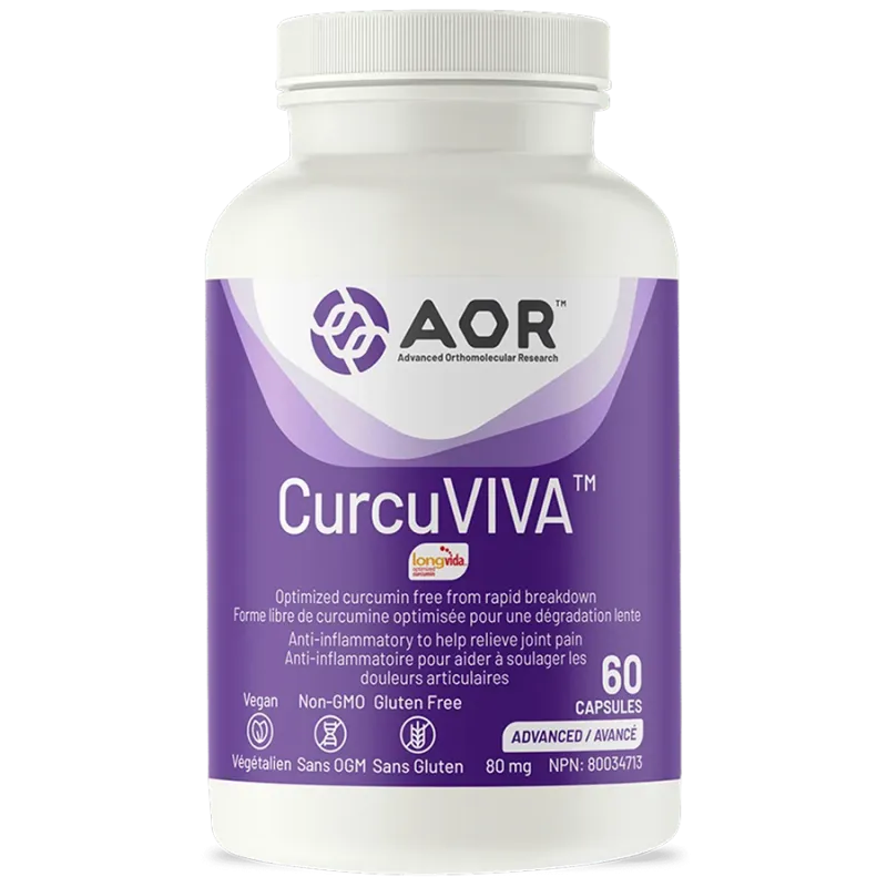 AOR CurcuVIVA, 60 Capsules | Unbeatable Prices, Daily Deals | VITASHOP