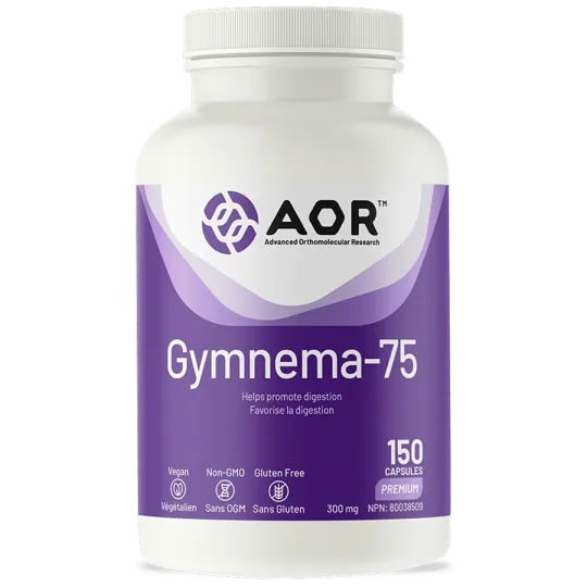 AOR Gymnema-75, 150 Capsules | Unbeatable Prices, Daily Deals | VITASHOP