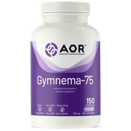 Gymnema-75, 150 Capsules | Safest & Easiest Shopping Vitamins Online | VITASHOP