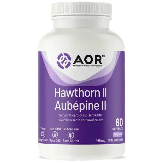 AOR Hawthorn II, 60 Capsules | Unbeatable Prices, Daily Deals | VITASHOP