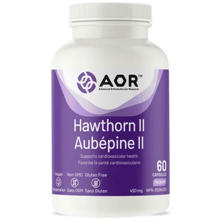 AOR Hawthorn II, 60 Capsules | Unbeatable Prices, Daily Deals | VITASHOP