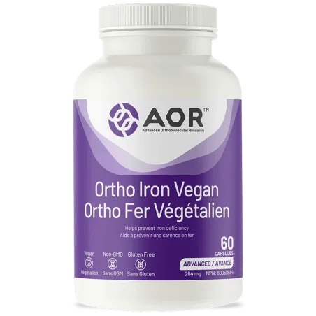 AOR Ortho Iron Vegan, 60 Capsules | Unbeatable Prices, Daily Deals | VITASHOP