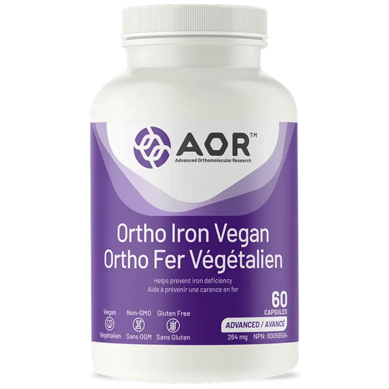Ortho Iron Vegan, 60 Capsules | Safest & Easiest Shopping Vitamins Online | VITASHOP