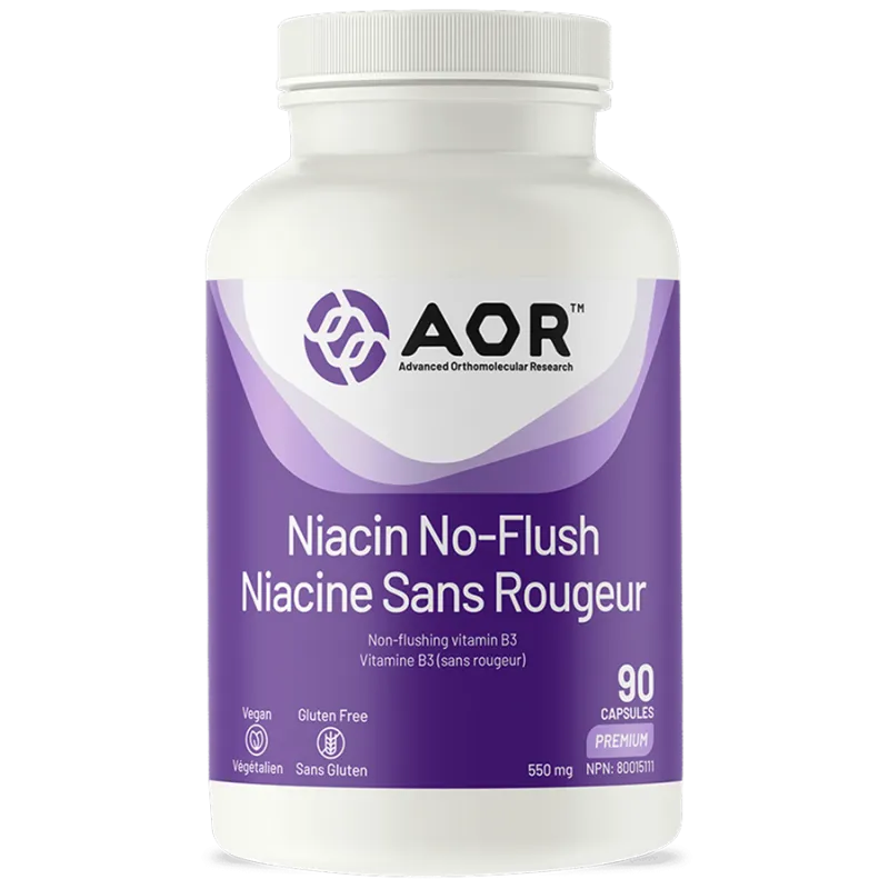 AOR Niacin No-Flush, 90 Capsules | Unbeatable Prices, Daily Deals | VITASHOP