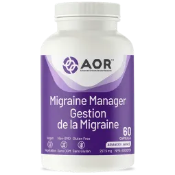AOR Migraine Manager, 60 Capsules | Unbeatable Prices, Daily Deals | VITASHOP
