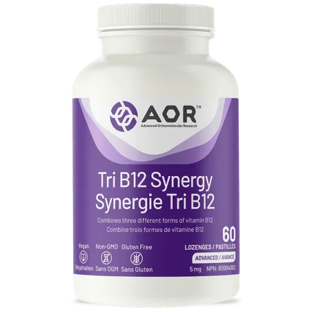 AOR Tri B12 Synergy 60 Lozenges | Unbeatable Prices, Daily Deals | VITASHOP