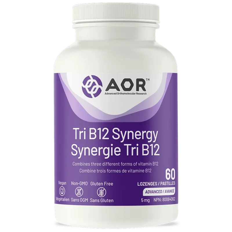 AOR Tri B12 Synergy 60 Lozenges | Unbeatable Prices, Daily Deals | VITASHOP