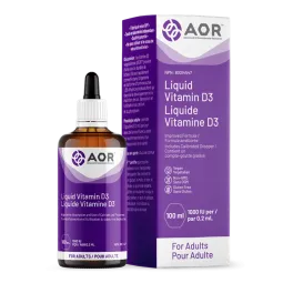 AOR Vitamin D3 Liquid (Adult) 100 mL | Unbeatable Prices, Daily Deals | VITASHOP