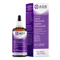 AOR Vitamin D3 Liquid (Adult) 50 mL | Unbeatable Prices, Daily Deals | VITASHOP
