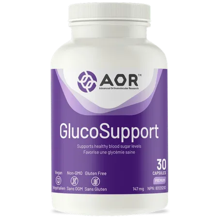 AOR GLUCOSUPPORT 30 Caps | Unbeatable Prices, Daily Deals | VITASHOP