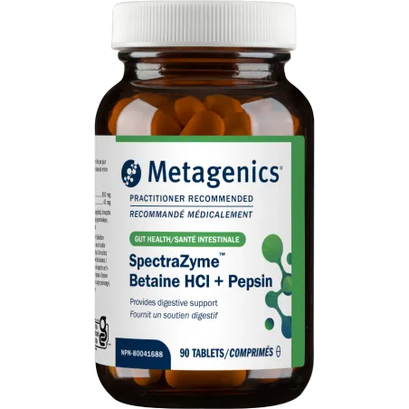 Metagenics SpectraZyme 베타인 HCl + 펩신 90정 | 파격적인 가격, 데일리 특가 | VITASHOP