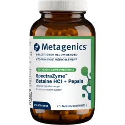 Metagenics SpectraZyme Betaine HCI + Pepsin 270 Tablets | Unbeatable Prices, Daily Deals | VITASHOP