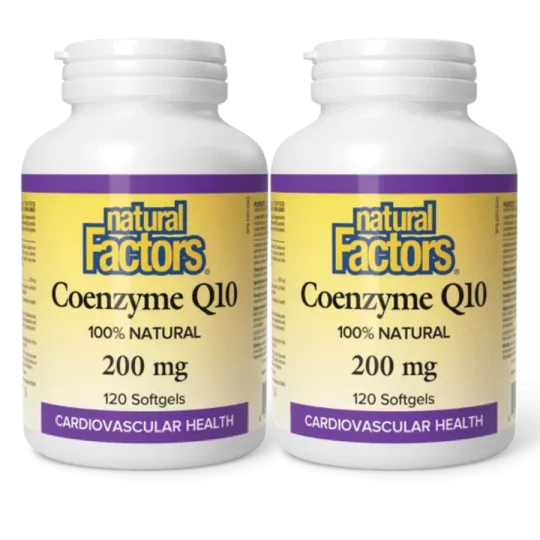 Coenzyme Q10 100% Natural 200 mg, 120 Softgels | Safest & Easiest Shopping Vitamins Online | VITASHOP