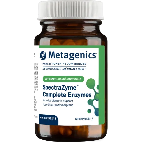Metagenics SpectraZyme Complete Enzymes 60 Capsules | Unbeatable Prices, Daily Deals | VITASHOP
