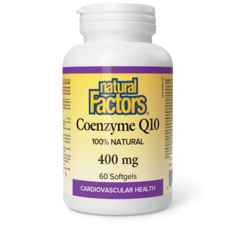 Coenzyme Q10 400 mg, 60 gélules | Safest & Easiest Shopping Vitamins Online | VITASHOP
