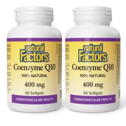 Natural Factors Coenzyme Q10 400 mg, 60 Softgels | Unbeatable Prices, Daily Deals | VITASHOP