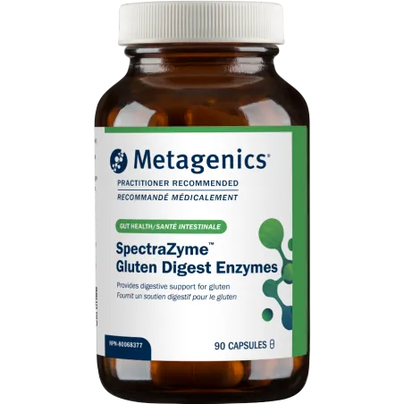 Metagenics SpectraZyme Gluten Digest Enzymes 90 Capsules | Unbeatable Prices, Daily Deals | VITASHOP