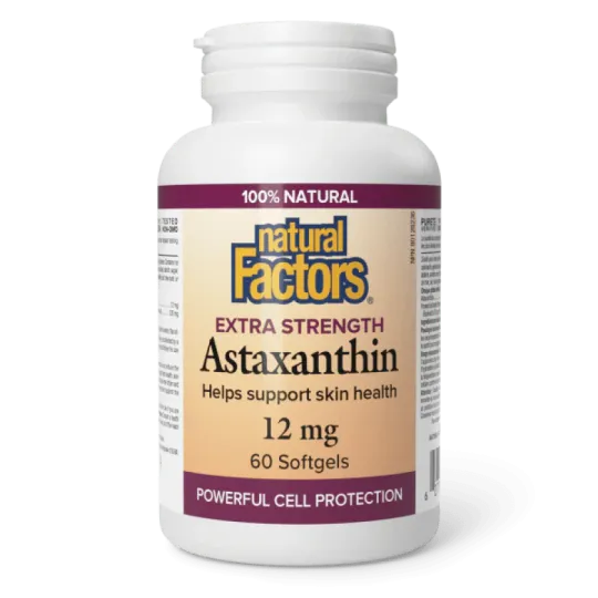 Astaxanthine 12 mg 60 Softgels