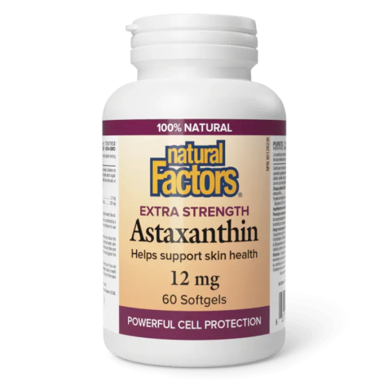Astaxanthin 12 mg 60 Softgels
