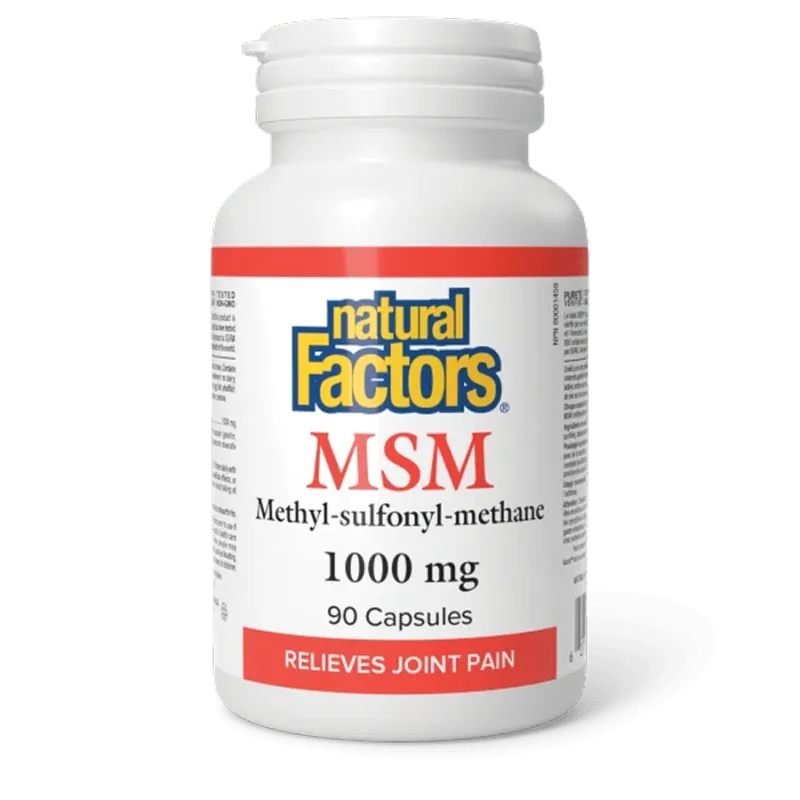 MSM Méthyl-sulfonyl-méthane 1000 mg | Safest & Easiest Shopping Vitamins Online | VITASHOP