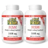Natural Factors [2 for Deal] MSM 甲基磺酰基甲烷 1000 毫克, 240 粒胶囊 | 每天不同折扣, 全网最低价格 | 种类齐全的保健品店铺 VITASHOP, 只有你想不到, 没有你买不到 !