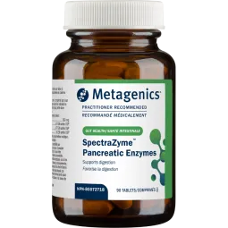 Metagenics SpectraZyme Enzymes Pancréatiques 90 Comprimés | Prix Imbattables, Offres Quotidiennes | VITASHOP