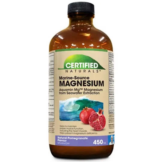 Certified Naturals Marine-Source Magnesium Liquid 450 mL | Unbeatable Prices, Daily Deals | VITASHOP