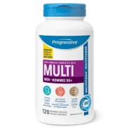 Progressive Nutritionals 适合 50+ 男性的多种维生素和矿物质 120 粒胶囊 | 每天不同折扣, 全网最低价格 | 种类齐全的保健品店铺 VITASHOP, 只有你想不到, 没有你买不到 !