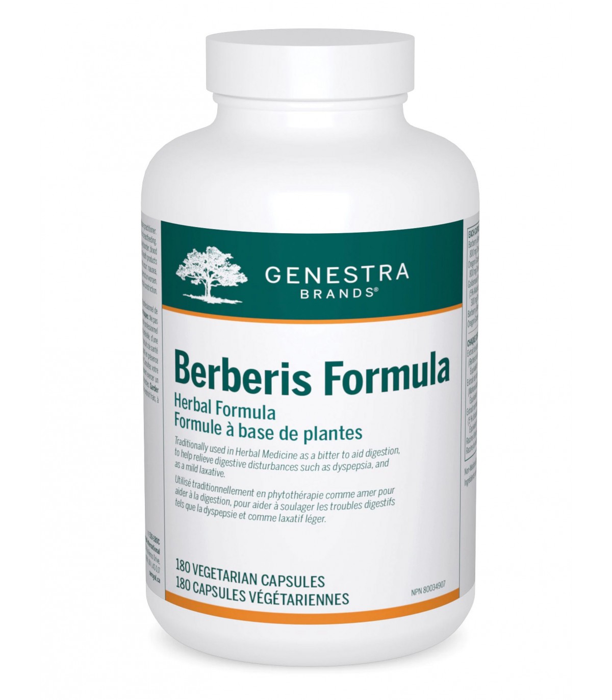 Genestra Formule Berberis 180 Capsules | Prix Imbattables, Offres Quotidiennes | VITASHOP